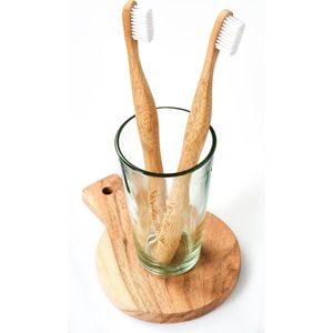 4-pack NextBrush bamboe tandenborstel (medium)