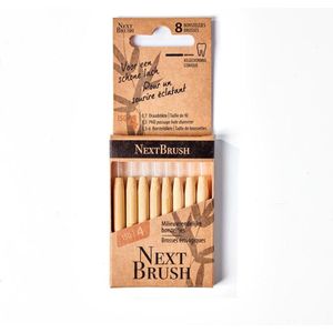 Nextbrush Ragers Bamboe ISO 4 8 stuks