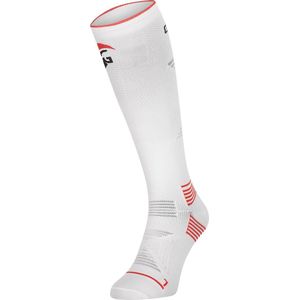 Gladiator Sports Compressiekousen - Ventilerende Steunkousen voor Hardlopen - Wit - Per Paar