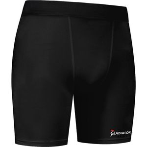Gladiator Sports Compressie broek - Liesbroek - Compressie Short - Diverse Sporten - Heren - Zwart