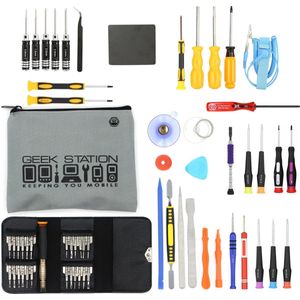 Brute Strength - Precisie schroevendraaier set - 60-delig - Universeel - Magnetisch - Gereedschapset- Schroevendraaiers - Bitset met Torx