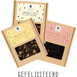 Losse thee - Pakket - Cadeau - Gefeliciteerd - Felicitatie