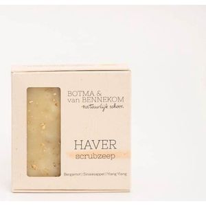 Botma & van Bennekom - Haver scrubzeep - Bergamot Sinaasappel - Natuurlijk & vegan