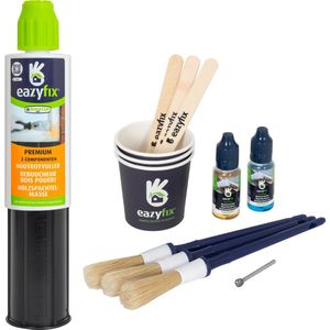EAZYFIX® Houtrot Repareren Standaardset - Houtvuller - Premium kwaliteit - duurzaam resultaat - 150 ML
