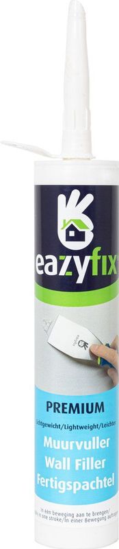EAZYFIX - Premium Muurvuller - Wit - 310 Milliliter