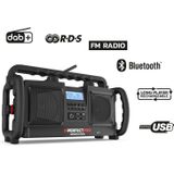 Perfectpro Workstation Draagbare Radio - FM - Dab+ - Bluetooth - USB