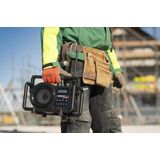 PerfectPro DABBOX Bouwplaats Radio - FM en DAB+ - Bluetooth - AUX - Oplaadbaar - IP54 - DBX3