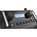 PerfectPro DABPRO Bouwplaats Radio - DAB+ - FM - Bluetooth - Oplaadbaar - Zwart - DPR2