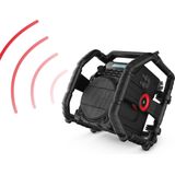PerfectPro UBOX500R Bouwplaats Radio - DAB+ & FM - Bluetooth - AUX - USB - Oplaadbaar - UB500R2