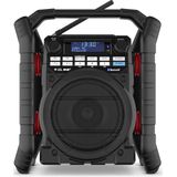 PerfectPro TEAMPLAYER Bouwplaats Radio - FM - DAB+ - Bluetooth - AUX - USB - Oplaadbaar - TP3