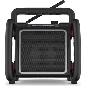 PerfectPro TEAMBOX TBX2 Bouwradio - FM RDS - DAB+ - Bluetooth - AUX In - Oplaadbaar (ingebouwde Lithium Accu)
