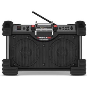 Perfectpro Bouwradio ROCKHART - DAB+ - Bluetooth - USB - Oplaadbaar - Lithium - RH4