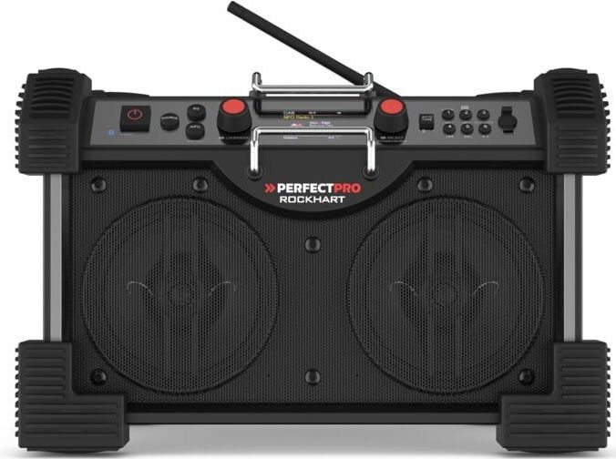 Perfectpro Bouwradio ROCKHART - DAB+ - Bluetooth - USB - Oplaadbaar - Lithium - RH4