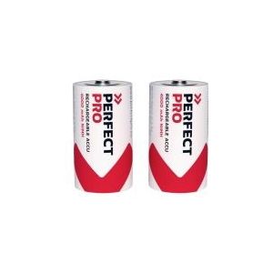 PerfectPro B-C2 Batterij NiMH 4000 MAh, 2 Stuks C