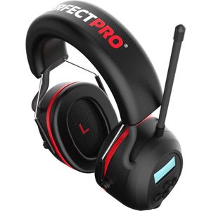 PerfectPro hoofdtelefoon Earprotection - DAB+ FM radio - bluetooth - H-40