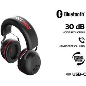 PerfectPro - H-30 - Gehoorbescherming - Zwart - Duurzaam Ontwerp