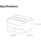 Desk-organizer Amine met lade | Furniteam