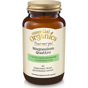 Essential Organics - Magnesium Quattro - 120 Capsules
