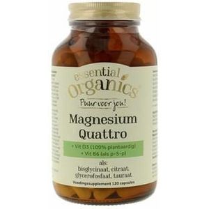 Essential Organics Magnesium Quattro (120 capsules)