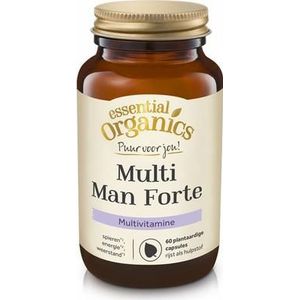 Essential Organics - Multi Man Forte - Voedingssupplement - 120 Capsules