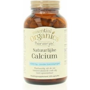 Essential Organics Natuurlijke Calcium (120 capsules)