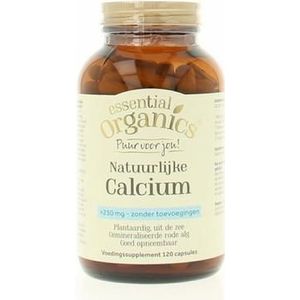 Essential Organics Puur - Calcium Natuurlijk Puur - 120 vegicaps