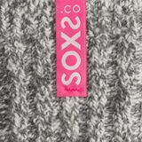 SOXS - SOX3133 - Wollen Sokken - Grijs - Kuithoogte