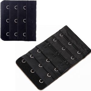 Hiden – Beha Extender 3 Haaks – Zonder Elastiek - Zwart