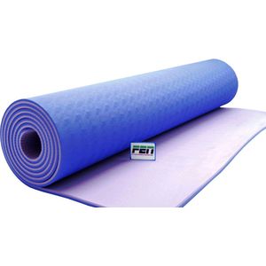 Fen Yoga Mat Paars – fitness mat – extra dik – geschikt voor yoga, crossfit, fitness en hometraining