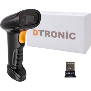 DTRONIC - 1D Draadloze Bluetooth streepjescodescanner - BW03 | 30 meter bereik