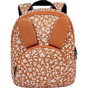 Rugzak Konijn - vanPauline - Neoprene materiaal - Terra Flowers - Basisschool