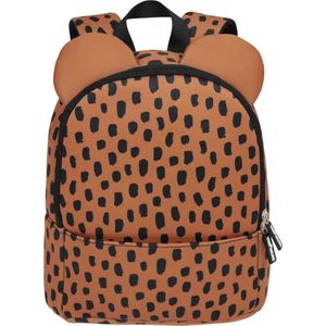 vanPauline - Backpack - Bear - Caramel - Brush dots