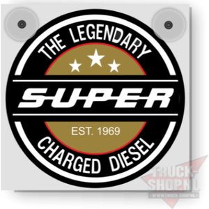 Lichtbakje Deluxe Legendary Diesel Gold met aanstekerplug