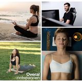 BACKLAxx - Acupressure Mat en Kussen Set - Acupressuur Mat voor Massage - Spijkermat