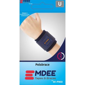 Emdee - Polsbrace - Universeel - Blauw