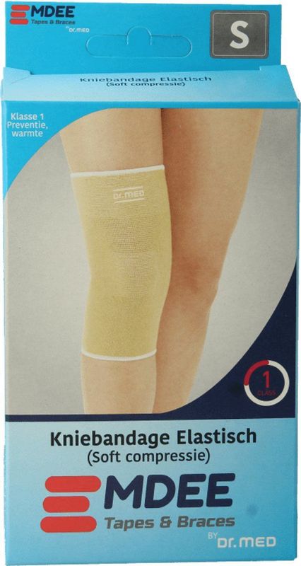 Emdee Kniebandage Elastisch Soft Compressie S