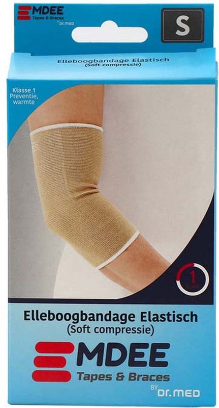 Emdee Elleboogbandage Elastisch Soft Compressie S
