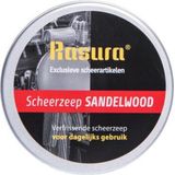 Rasura - Scheerzeep - Sandelwood - Blikverpakking