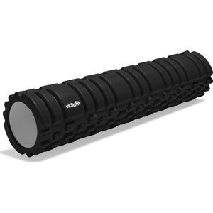 VirtuFit Grid Foam Roller - Massage roller - 62 cm - Zwart