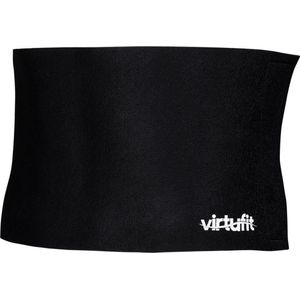 VirtuFit Afslank Tailleband Neopreen 20 - Afslankband - Waist Trainer - 20 cm - Zwart