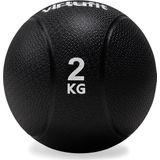 VirtuFit Medicijnbal - Medicine Ball - Rubber - 2kg - Zwart