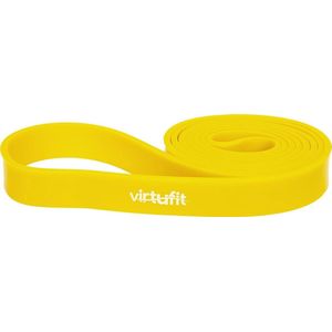 Resistance band - VirtuFit Weerstandsband Pro - Fitness Elastiek - Medium (24 mm) - Geel