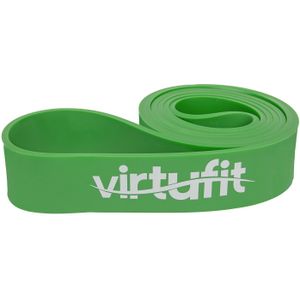Resistance band - VirtuFit Weerstandsband Pro - Fitness Elastiek - Sterk (45 mm) - Groen