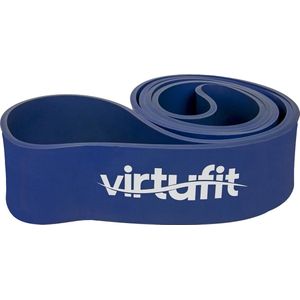 Resistance band - VirtuFit Weerstandsband Pro - Fitness Elastiek - Extra Sterk (64 mm) - Blauw