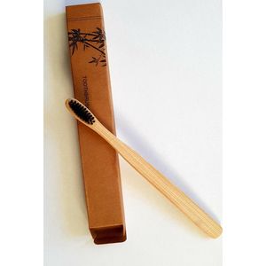 Set van 2 Bamboe tandenborstel, Zacht/Medium gevoelige tandvlees