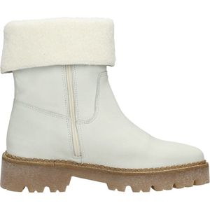 Tango Bee Bold Enkellaarsjes Plat - wit