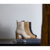 Tango Dames Nadine -D Black Leather Boots Black ZWART