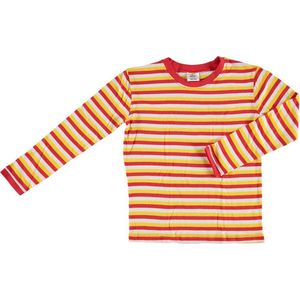 Oeteldonk Shirt - Rood-Wit-Geel - Long Sleeve - Dames