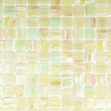 The Mosaic Factory Amsterdam mozaïektegel - 32.2x32.2cm - wand en vloertegel - Vierkant - Glas Light Green glans GMG511