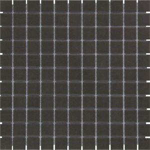 The Mosaic Factory London vierkante mozaïek tegels 30x30 zwart